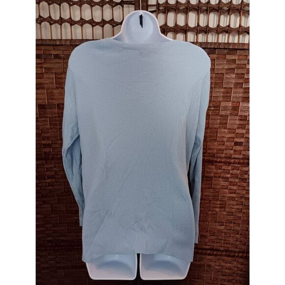 Abound Blue Ribbed Knit Sweater - Picture 2 of 2